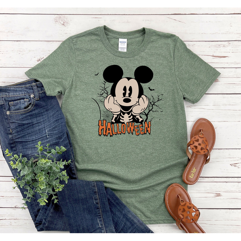 Disney Halloween Shirt, Vintage Mickey Minnie Matching Shirt, Mickey Halloween Shirt, Disney Vacation Trip Shirt, Halloween Party Family Tee - 5.jpg