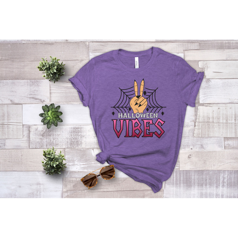 Halloween Vibes Shirt, Halloween Shirt, Horror Shirt, Halloween Costume, Funny Halloween Gift, Halloween Party Shirt, Spooky Season Tee - 5.jpg