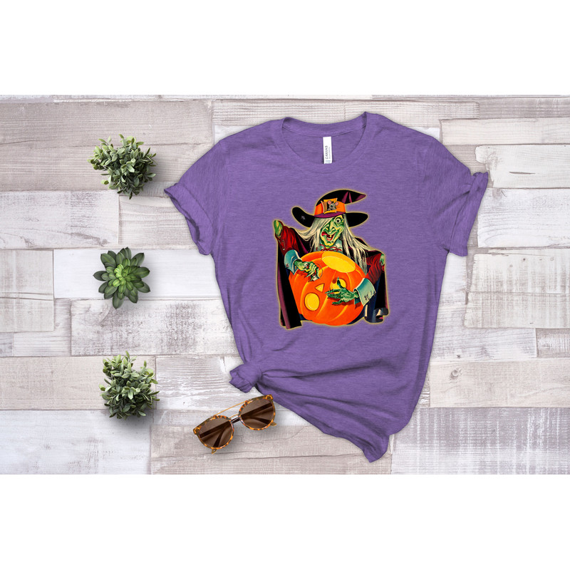 Halloween Witch Shirt, Halloween Shirt, Horror Shirt, Halloween Costume, Funny Halloween Gift, Halloween Party Shirt, Spooky Season Tee - 5.jpg