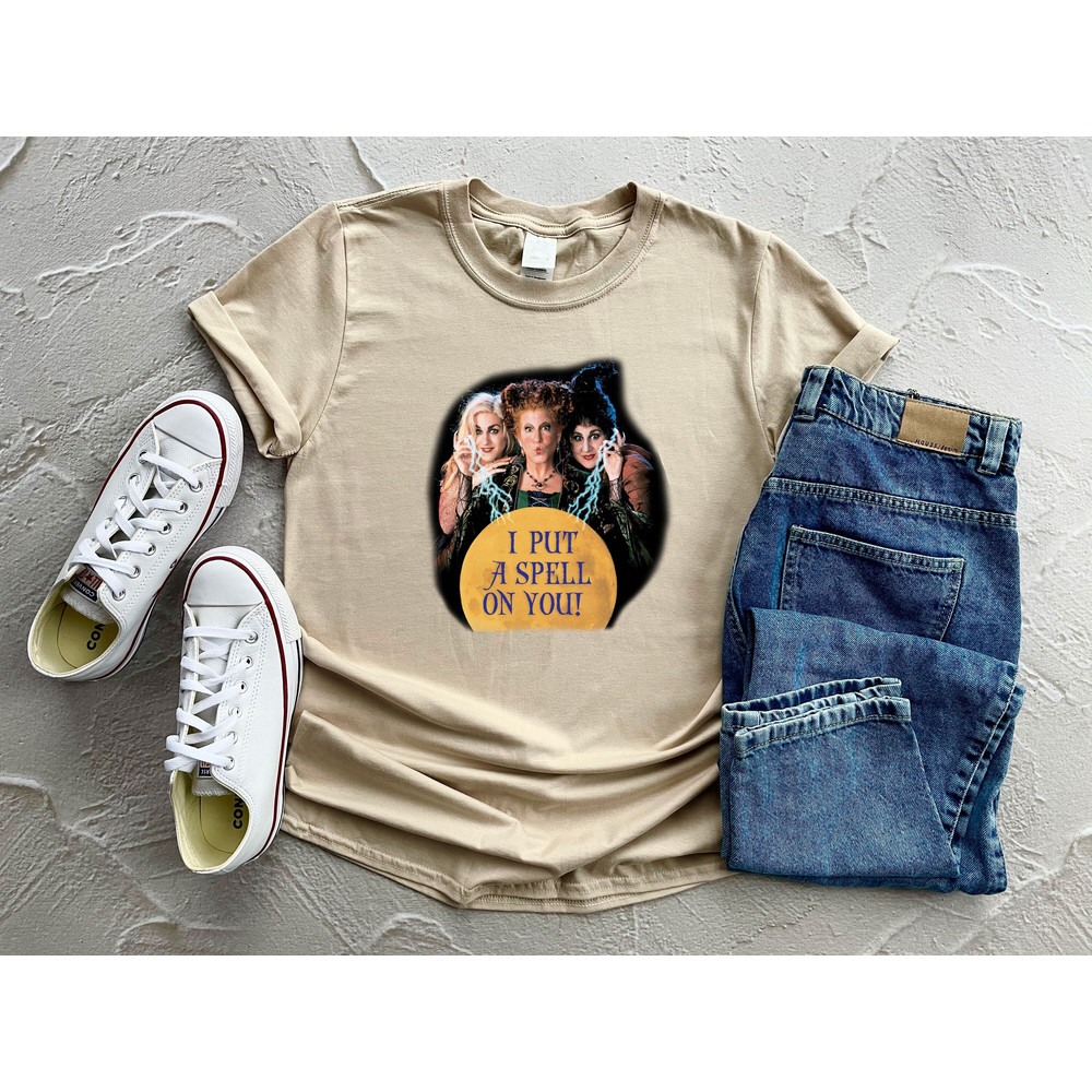 Sanderson Sisters Shirt, Vintage Halloween Shirt, Halloween Shirt, Just A Bunch Of Shirt, I Can Smell Children, Women's Halloween Tee - 1.jpg