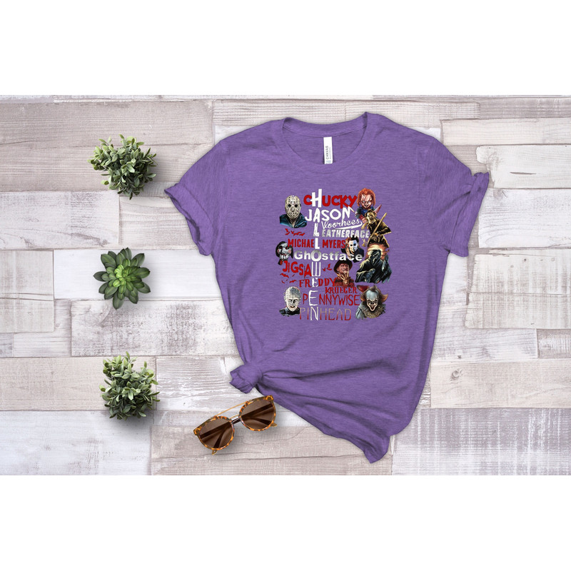 Scary Movie Character Shirt, Halloween Shirt, Horror Shirt, Halloween Costume, Funny Halloween Gift, Halloween Party Shirt,Spooky Season Tee - 2.jpg