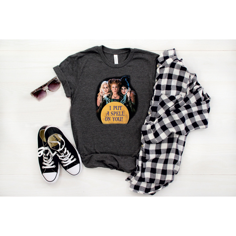 Sanderson Sisters Shirt, Vintage Halloween Shirt, Halloween Shirt, Just A Bunch Of Shirt, I Can Smell Children, Women's Halloween Tee - 5.jpg