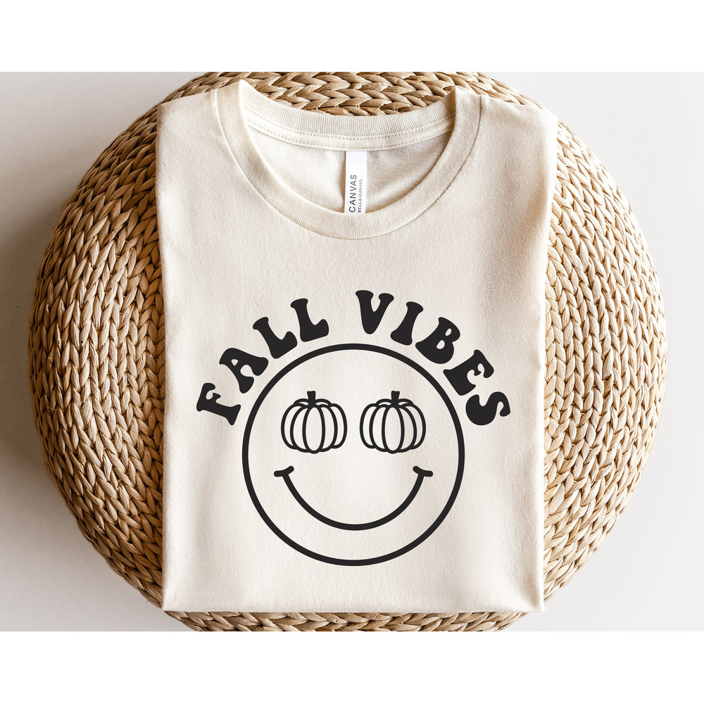 Pumpkin happy face svg, Fall vibes svg, Hello pumpkin svg, Thanksgiving svg, Thankful pumpkin svg, Autumn shirt svg, Retro happy face svg - 1.jpg