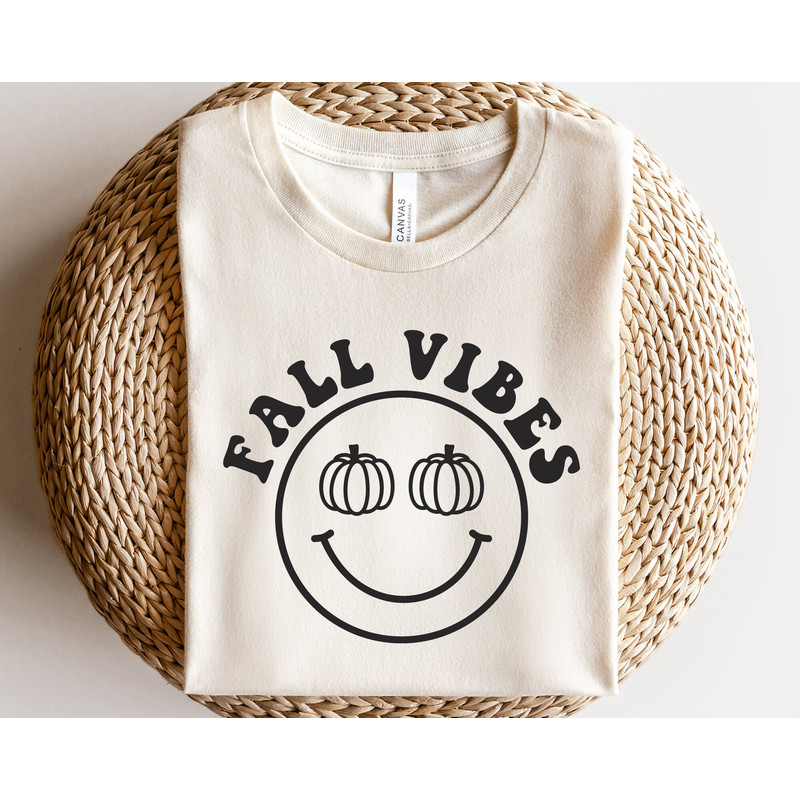 Pumpkin happy face svg, Fall vibes svg, Hello pumpkin svg, Thanksgiving svg, Thankful pumpkin svg, Autumn shirt svg, Retro happy face svg - 1.jpg