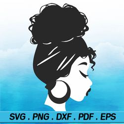 afro woman svg bundle, afro queen svg, afro lady svg, afro girl svg, curly hair svg, african american svg, black woman