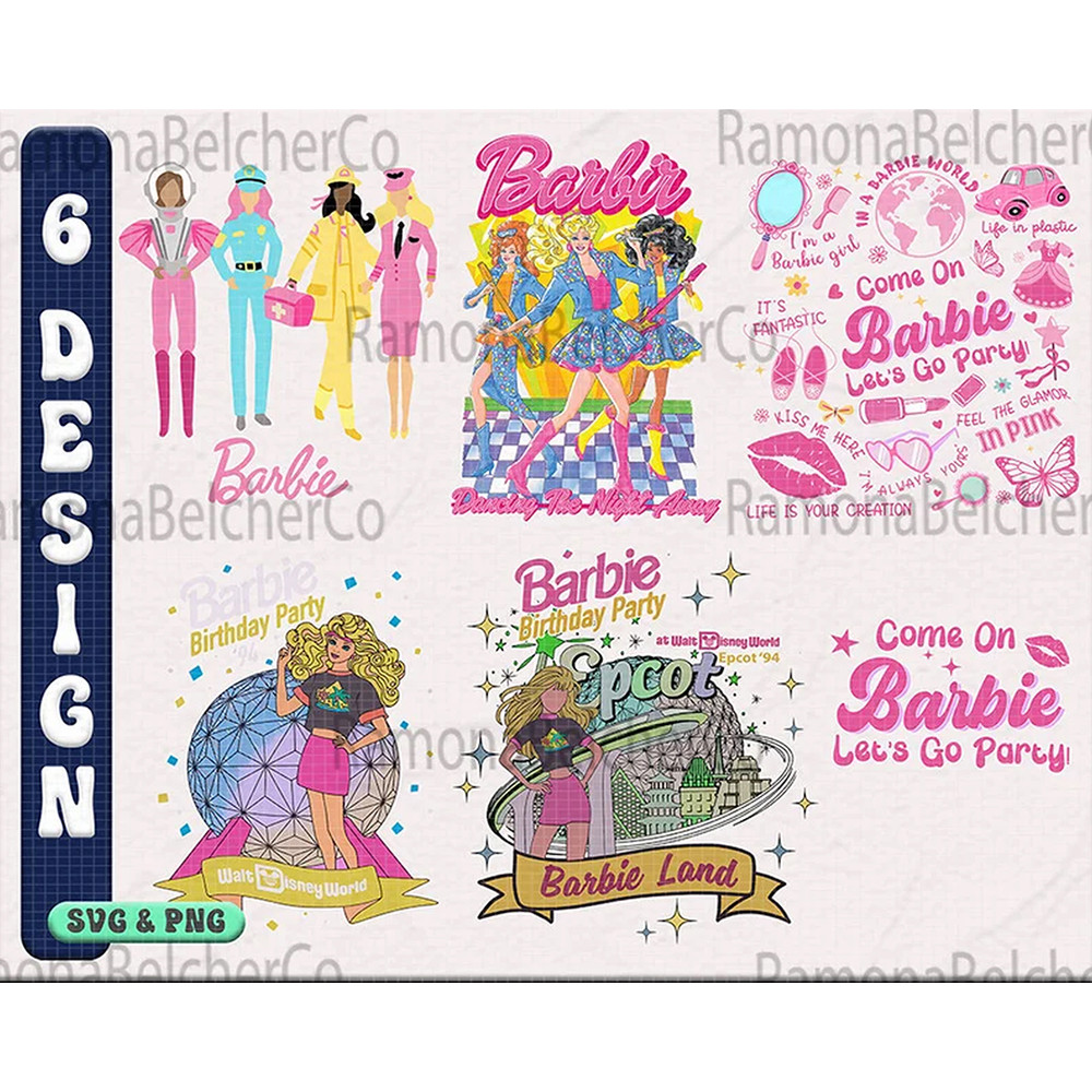 Come On Barbie Let'S Go Party Png, Barbie Shirt, Barbie Doll Png, Barbie Girls, Party Girls Shirt, Birthday Party.jpg