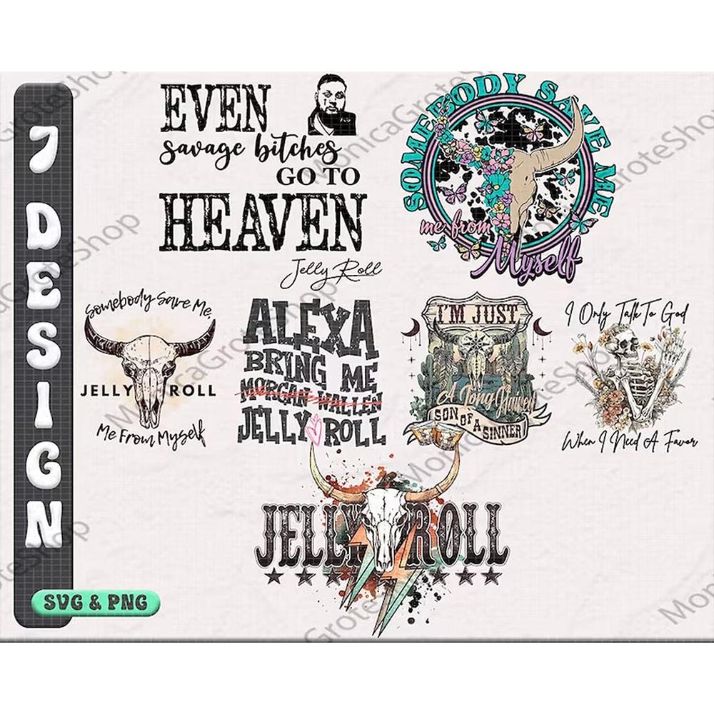 Even Savage Bitches Go To Heaven Png, Jelly Roll 2023 Tour Png, Son Of A Sinner Png, Western Country Png, Country Music Png, World Tour 2023.jpg