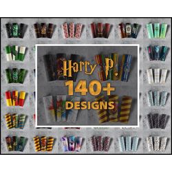 hogwarts houses harry wizard 20oz skinny tumbler template png sublimation design file straight and 20oz tapered