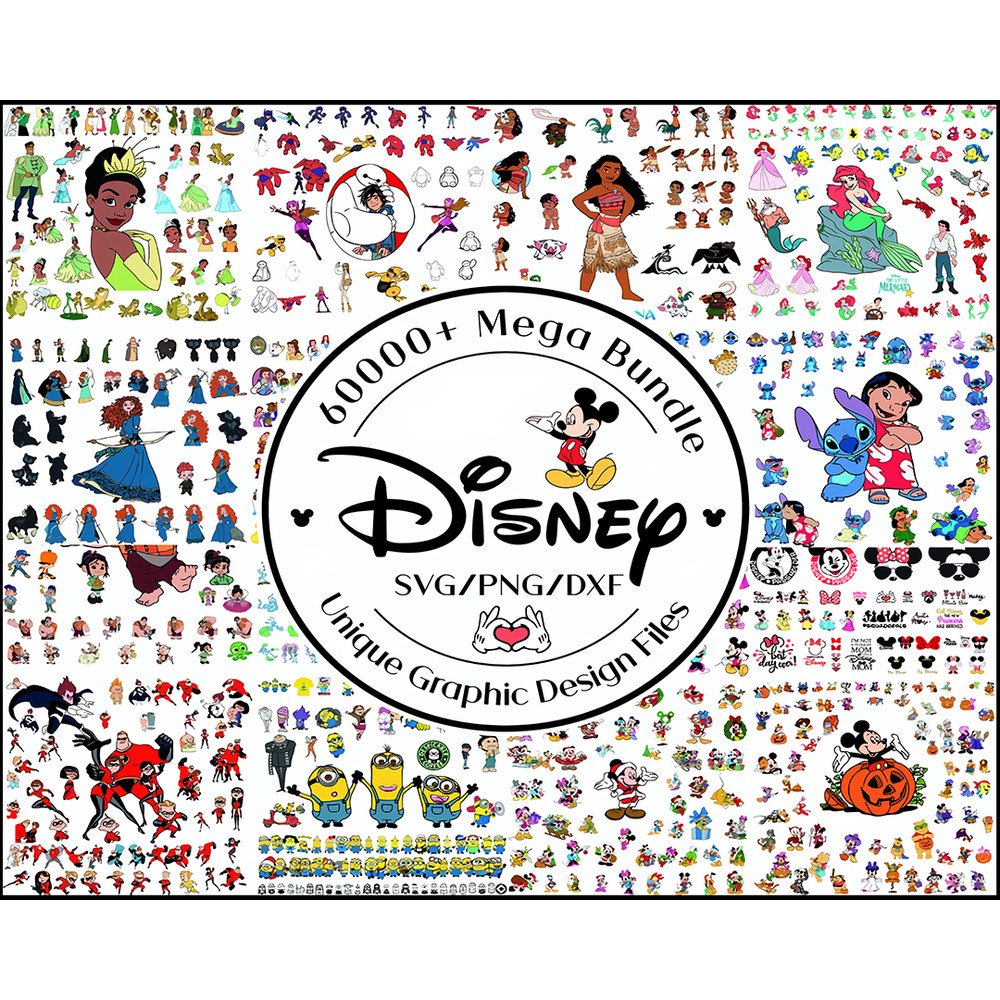 Mickey Mouse SVG , Minnie Mouse SVG , Mickey Head SVG , Minnie Head SVG , SVG For Cricut , SVG For Silhouette , SVG File.jpg