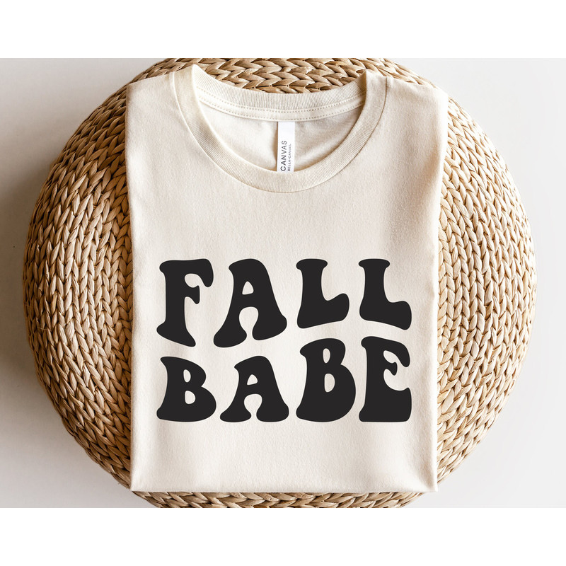 Fall babe svg, Spooky little babe svg, Halloween vibes svg, Baby Halloween svg, Little girl Halloween svg, Retro autumn svg, Funny fall svg - 1.jpg