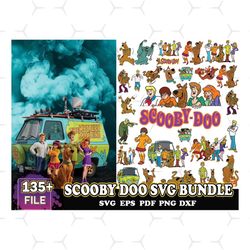 135 files scooby doo svg bundle, scooby doo clip art, scooby doo svg