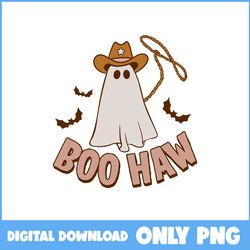 boo haw ghost png, ghost png, bat png, retro halloween png, halloween png, cartoon png, png digital file