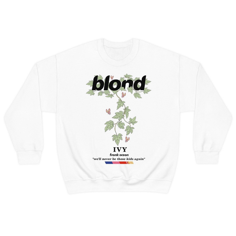 Frank Ocean BLOND IVY Sweatshirt v2 blond album blonded music gift cool gift ideas Trends Exclusive - 2.jpg
