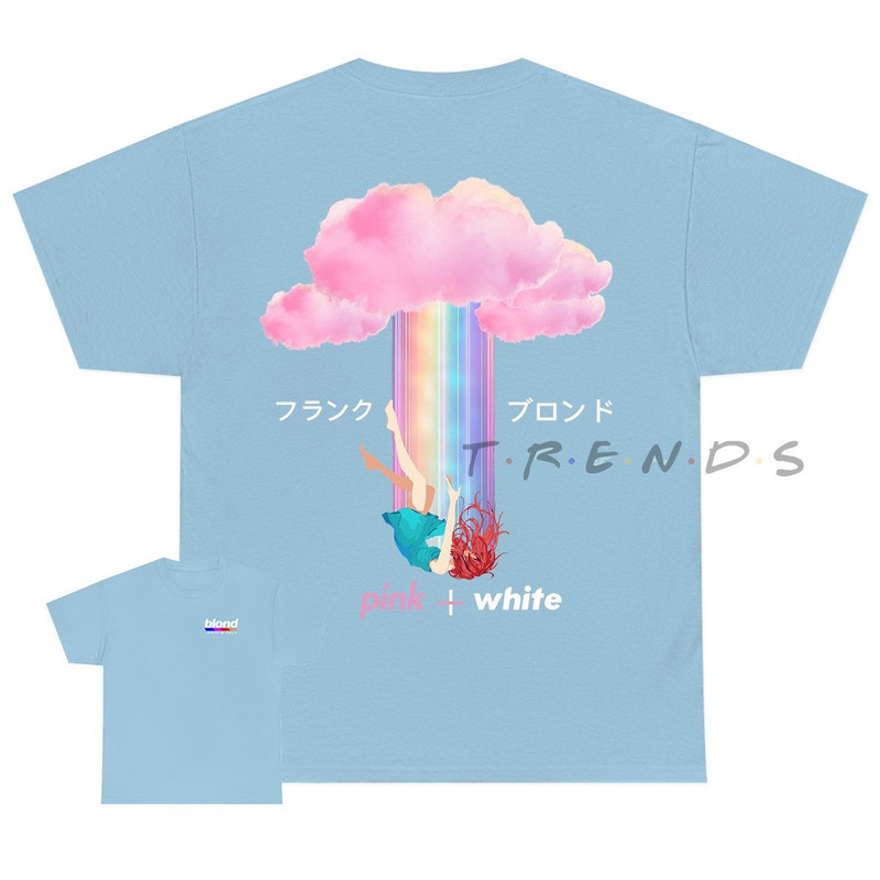 Frank Ocean BLOND PINK + WHITE Short Sleeve T Shirt Blond t shirt Gift Music Vintage look Trends Original design - 3.jpg