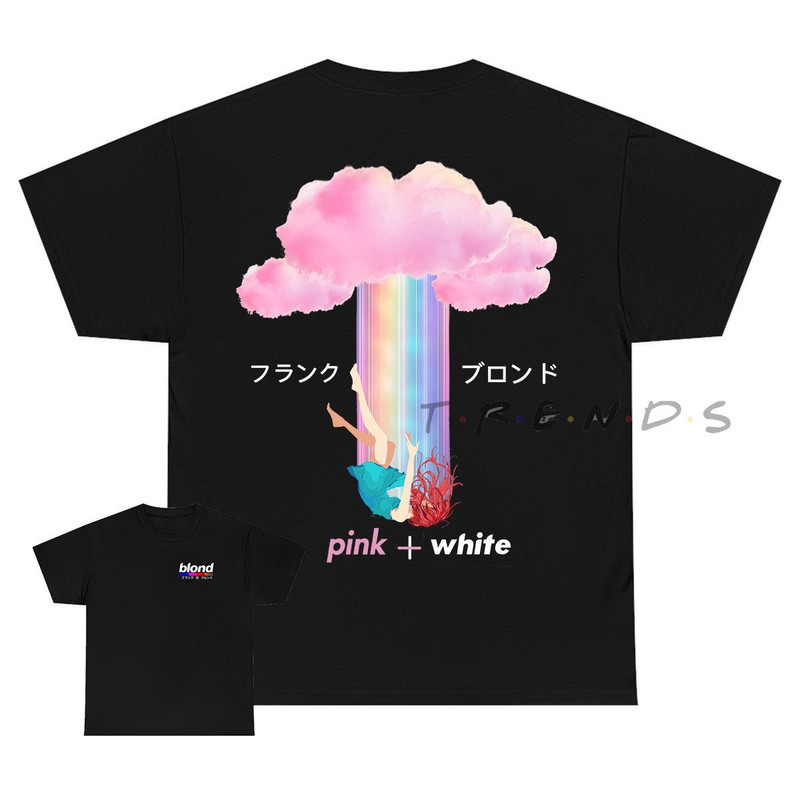 Frank Ocean BLOND PINK + WHITE Short Sleeve T Shirt Blond t shirt Gift Music Vintage look Trends Original design - 4.jpg