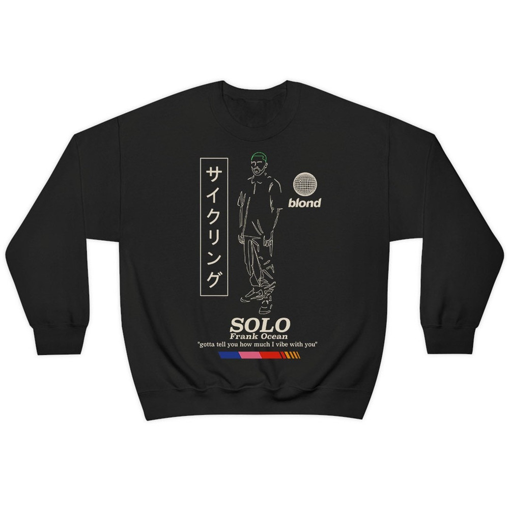 Frank Ocean BLOND SOLO Sweatshirt blond album blonded music gift cool gift ideas Trends Exclusive - 2.jpg