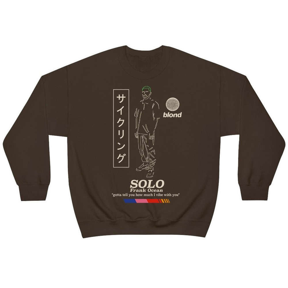 Frank Ocean BLOND SOLO Sweatshirt blond album blonded music gift cool gift ideas Trends Exclusive - 3.jpg