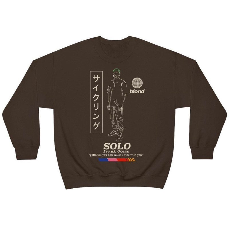 Frank Ocean BLOND SOLO Sweatshirt blond album blonded music gift cool gift ideas Trends Exclusive - 3.jpg