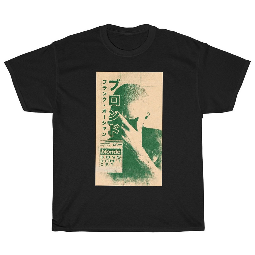 Frank Ocean washed out Poster Short Sleeve Shirt blond album boys don’t cry blonded music gift cool gift ideas - 1.jpg