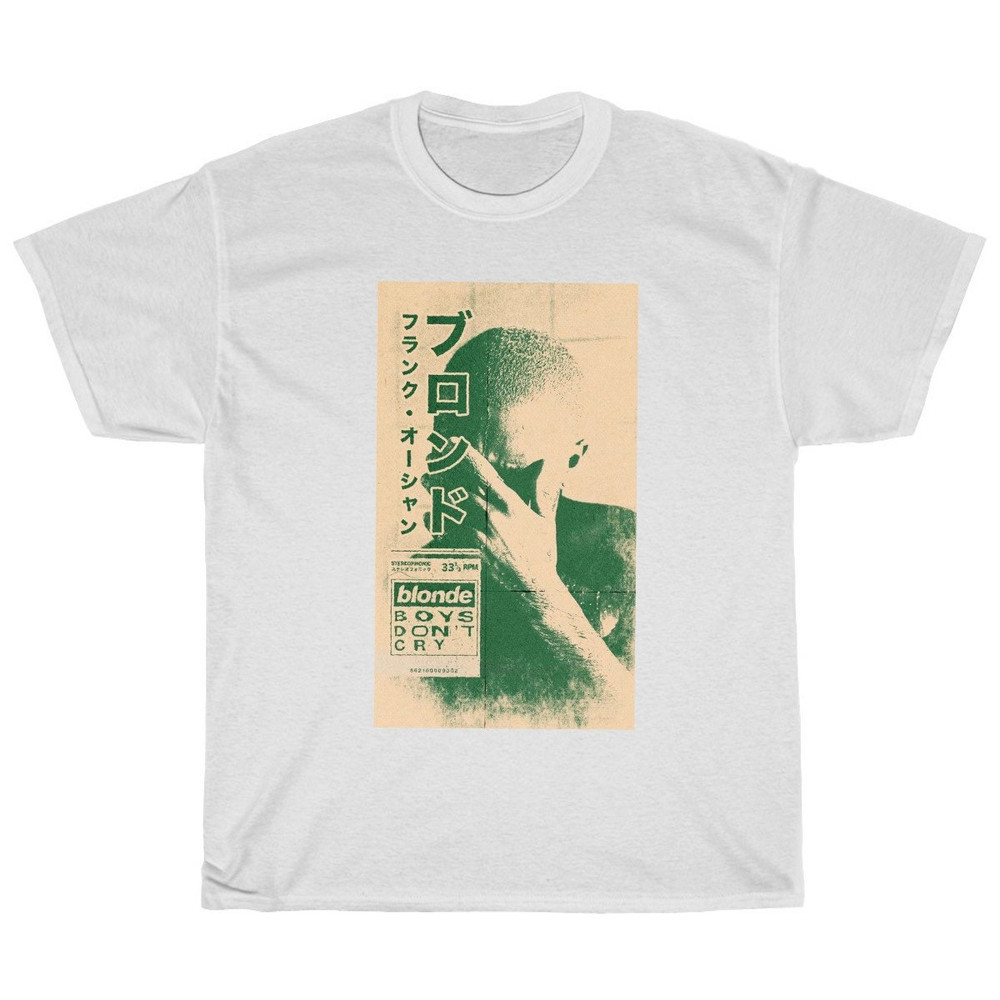Frank Ocean washed out Poster Short Sleeve Shirt blond album boys don’t cry blonded music gift cool gift ideas - 2.jpg
