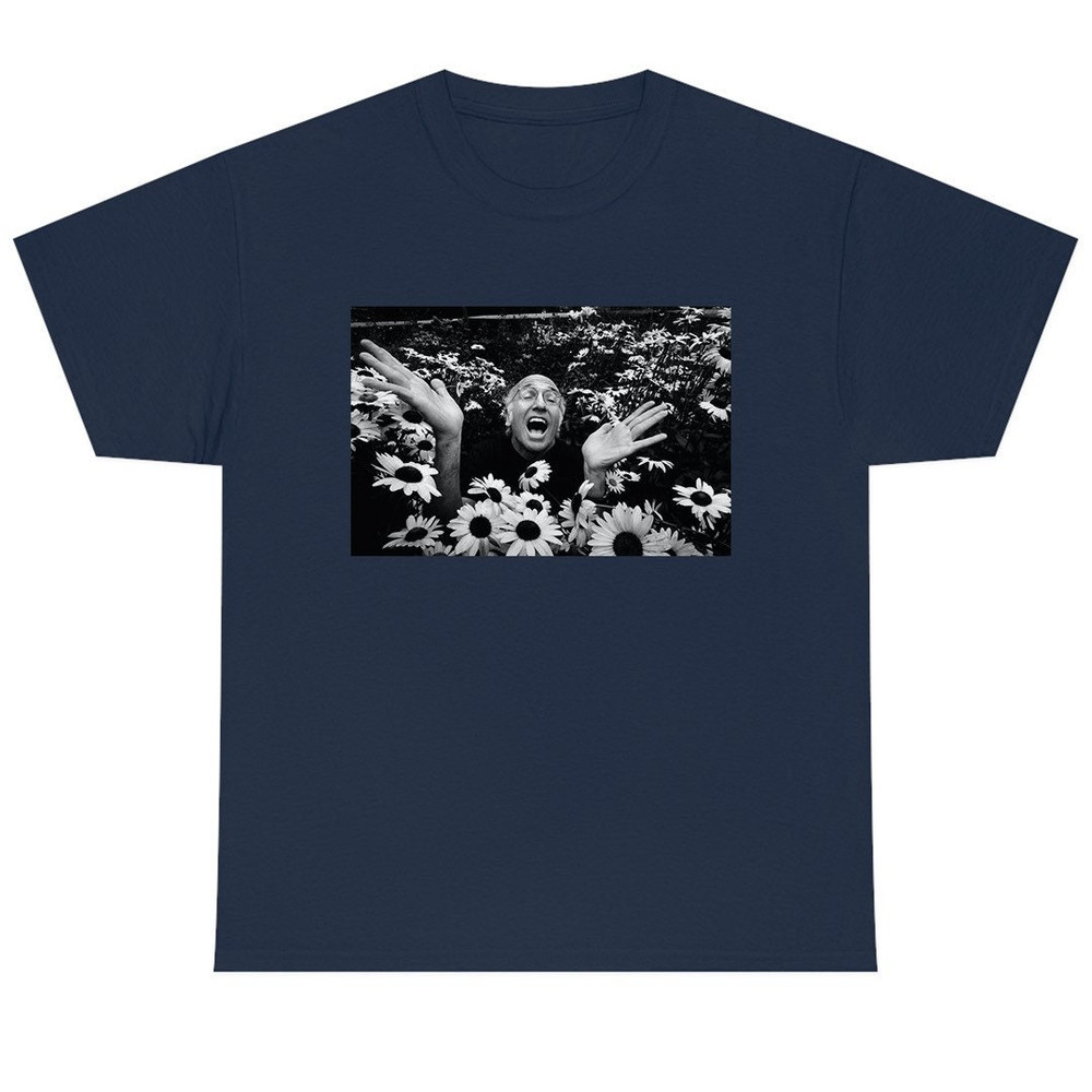 LARRY DAVID is my Mood Flower Short Sleeve T-Shirt - 5.jpg