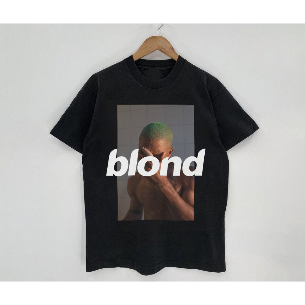 Frank Blonde Shirt, Frank Black T-Shirt, Frank Graphic Unisex TShirt, Music Album Rapper Hiphop Shirt, Blonde Vintage Shirt, Gift For Fan - 1.jpg