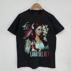 lana vintage 90s shirt, lana unisex black t-shirt, music rnb singer bootleg retro shirt, gift for fans, vintage style, c