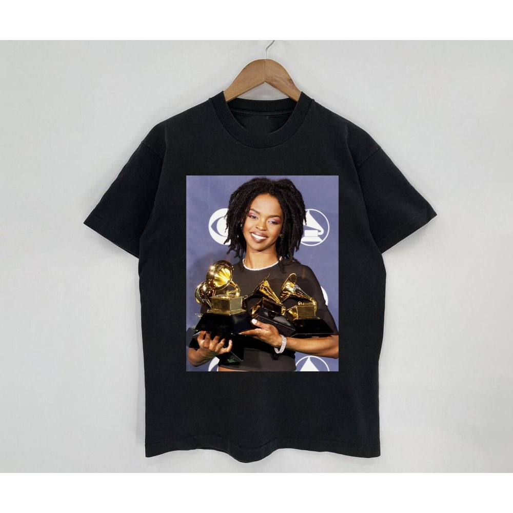 Vintage Bootleg Inspired Tee, The Famous Lauryn Singer Shirt, Lauryn Retro Art T- Shirt, Lauryn Shirt, Rapper Legend Singer Music T-shirt - 1.jpg