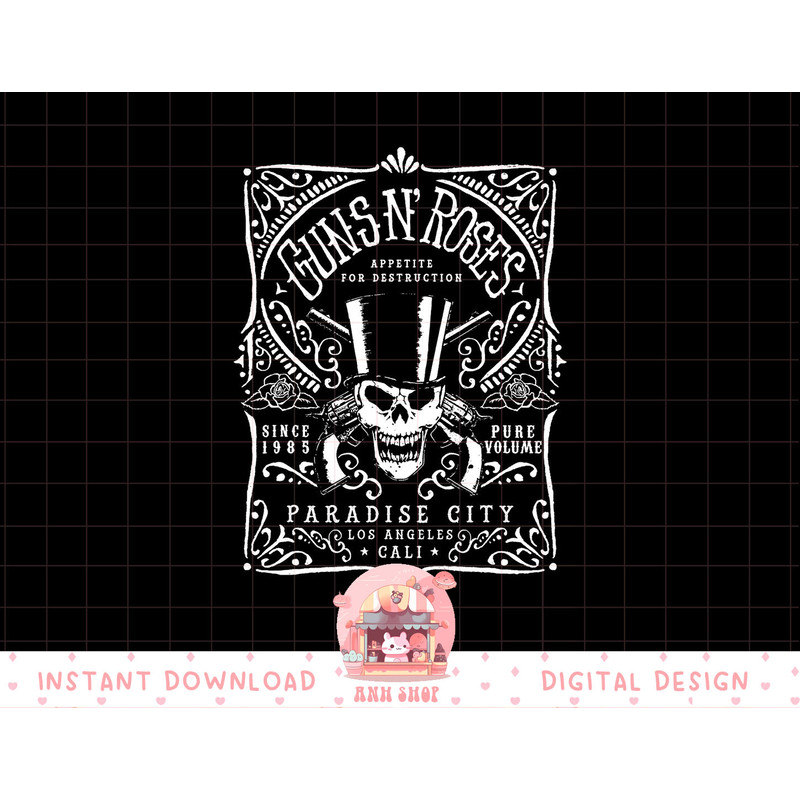 Official Guns N Roses Paradise City Label png, sublimation copy.jpg