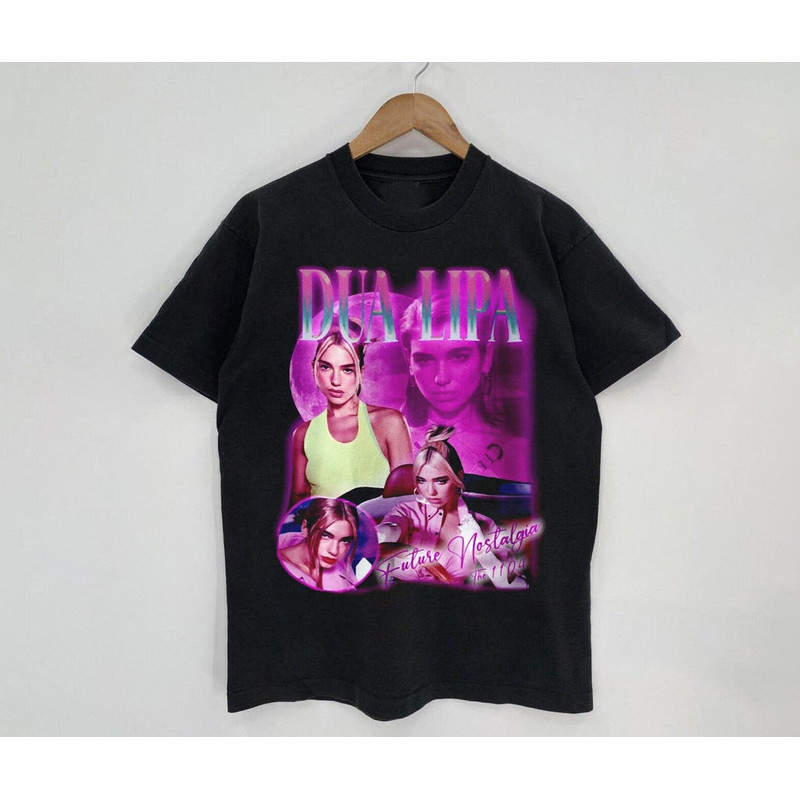 Lipa Beautiful Singer Retro 90s Classic Shirt, Lipa Vintage Bootleg 80s T-Shirt, Lipa Unisex Black Shirt, Music RnB Shirt, Gift For Fans - 1.jpg