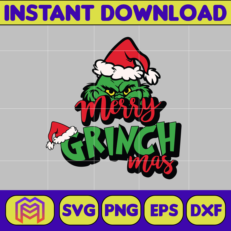 Merry Grinchmas PNG, The Grinchmas PNG, Grinchmas Christmas, Movie Christmas Png, Instant Download (14).jpg