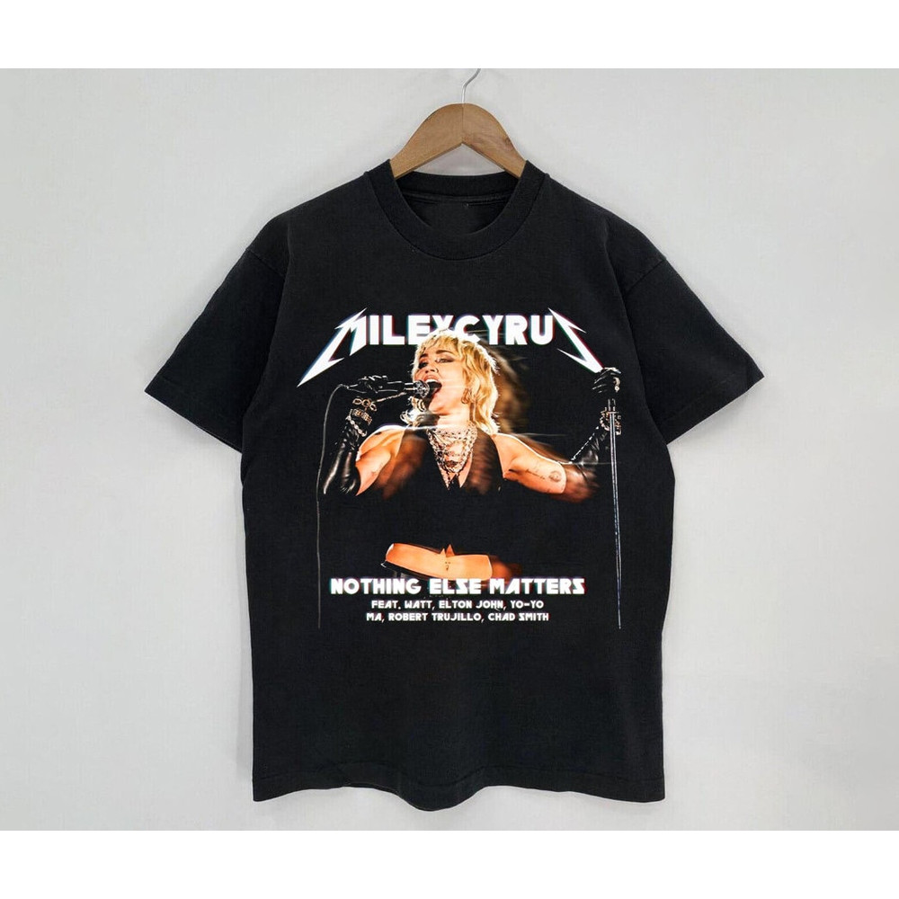 Miley Bootleg Vintage 90s Shirt, Singer Miley Classic Black T-Shirt, Music RnB Rapper Shirt, Gift For Fan, Vintage Style Shirt - 1.jpg