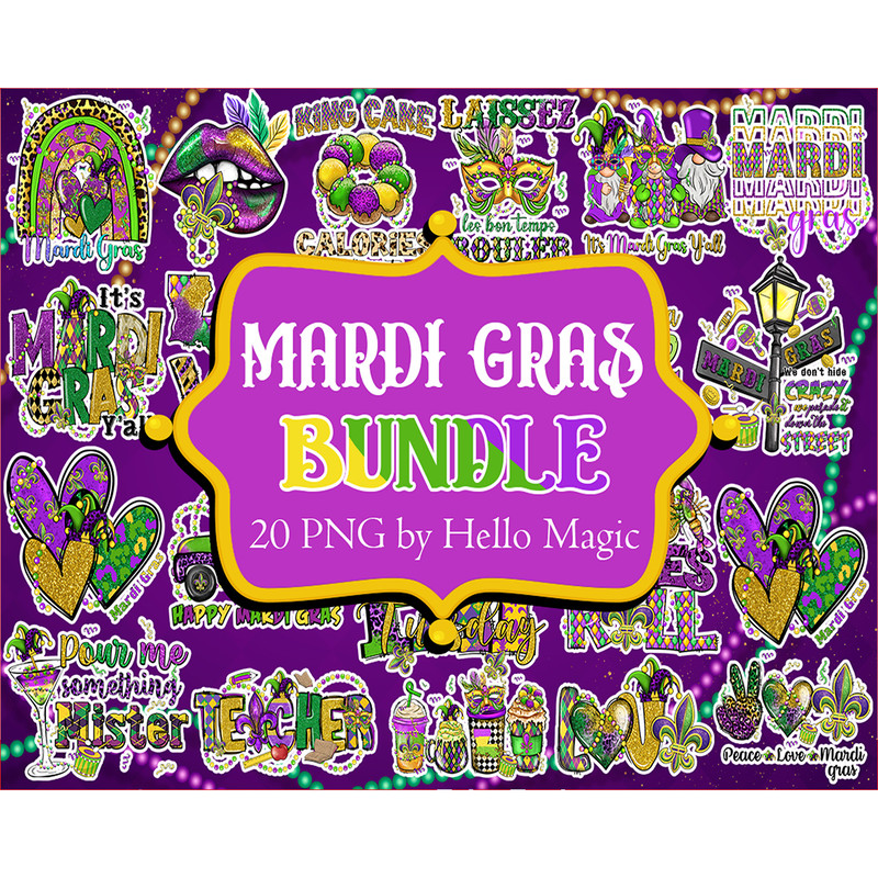 20 Mardi Gras Bundle Png, Mardi Gras Carnival Png, Mardi Gras Png, Cowhide, Western PNG, Mardi Gras PNG, Sublimation Designs Instant Download.jpg