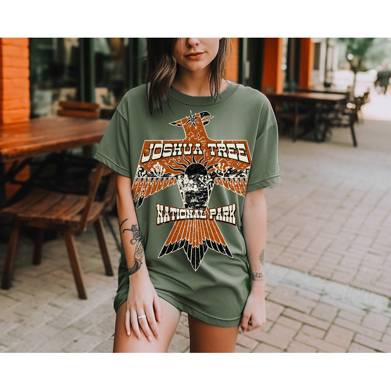 Joshua Tree Tee, Joshua Tree T-Shirt, Comfort Colors Tee, Tee Vintage Inspired T-shirt, Unisex Tee, Comfort Colors T-shirt, Oversized Tee - 2.jpg