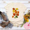 Vintage Geums Flowers Tshirt Vintage Botanical T-shirt Cottage Core Tshirt Cottagecore Clothing Gifts Orange Yellow Garden Flowers Plus 4XL - 1.jpg