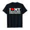 I Love My Crazy Girlfriend - Black Unisex Shirt - 1.jpg