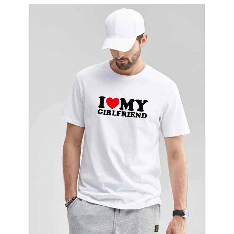 I Love My Girlfriend - Black Unisex Shirt - 4.jpg