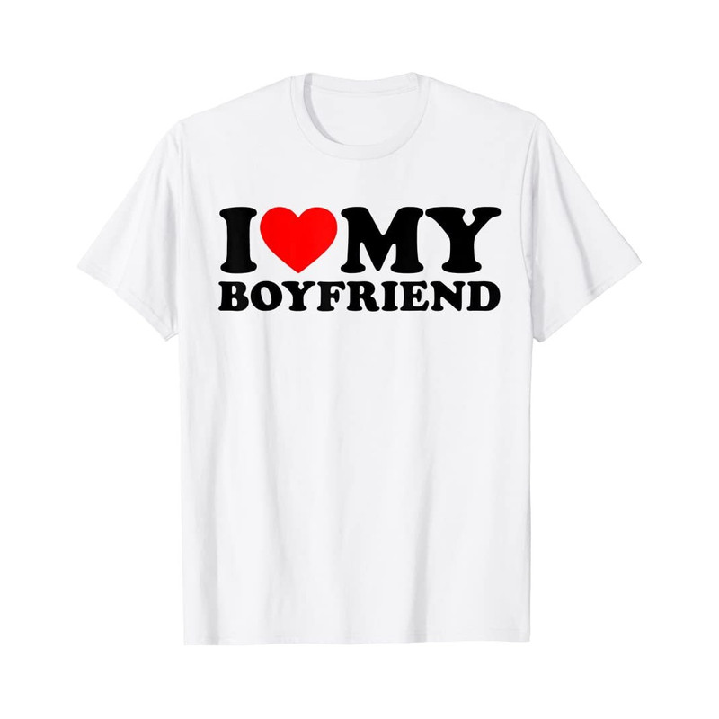 I Love My Girlfriend - Black Unisex Shirt - 5.jpg