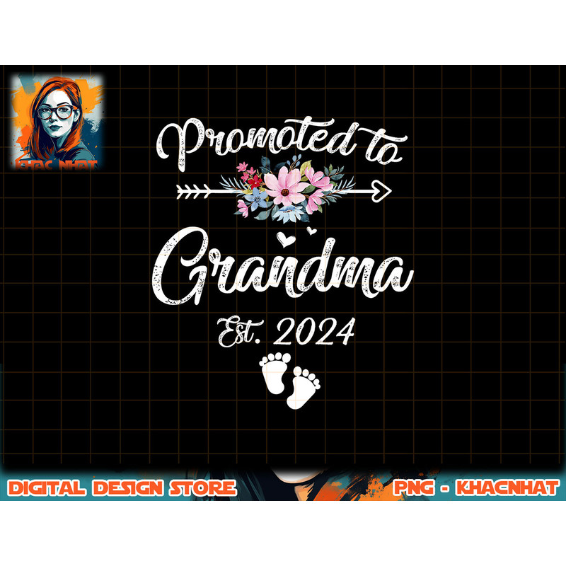 Promoted To Grandma 2024 First Time New Grandma Pregnancy png, sublimation copy.jpg