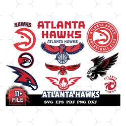 11 file atlanta hawks svg bundle