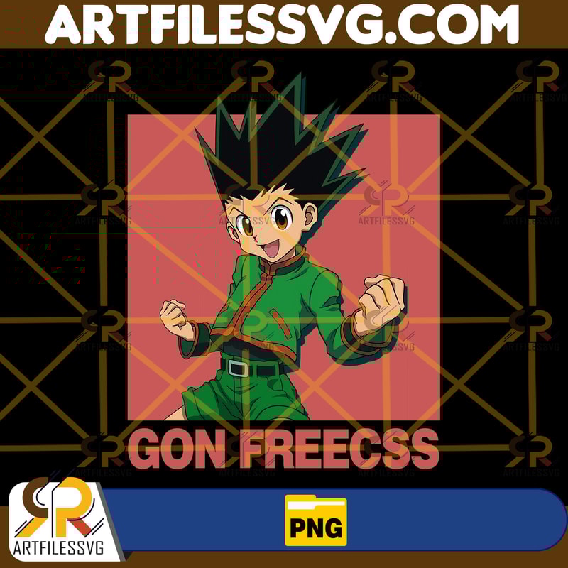 Gon Freecss Png, Anime Png, Japanese Png, Anime Silhouette Png, Anime Character, Anime Vector Files, Digital Download (8).jpg