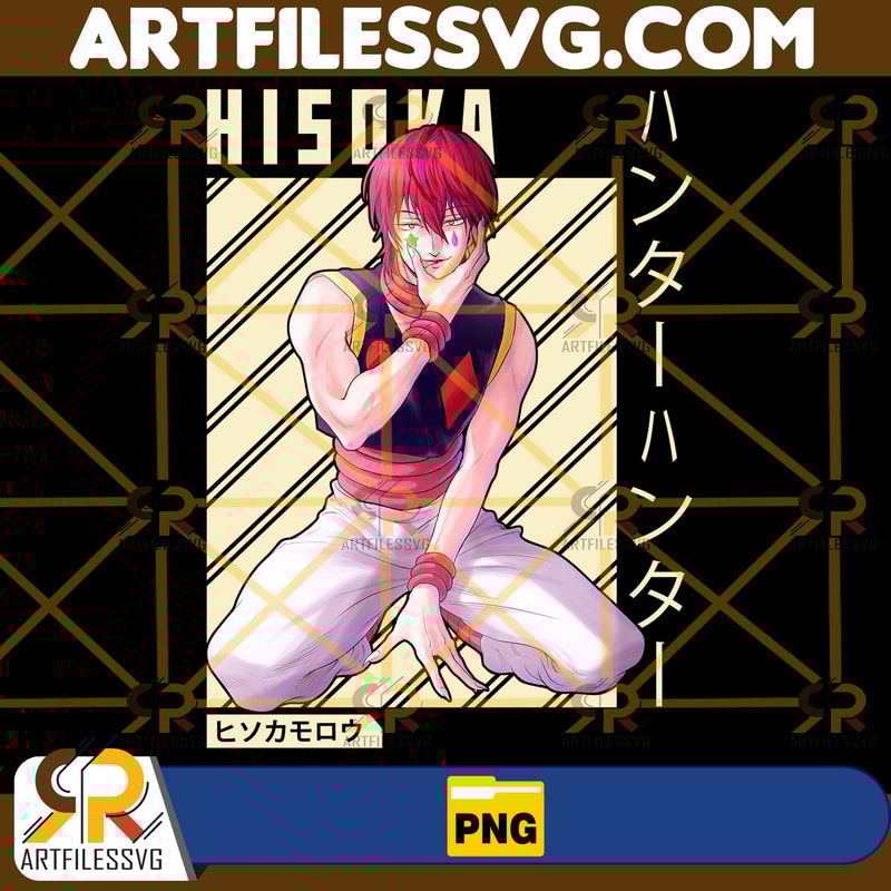 Hisoka Morow Png, Anime Png, Japanese Png, Anime Silhouette Png, Anime Character, Anime Vector Files, Digital Download (1).jpg