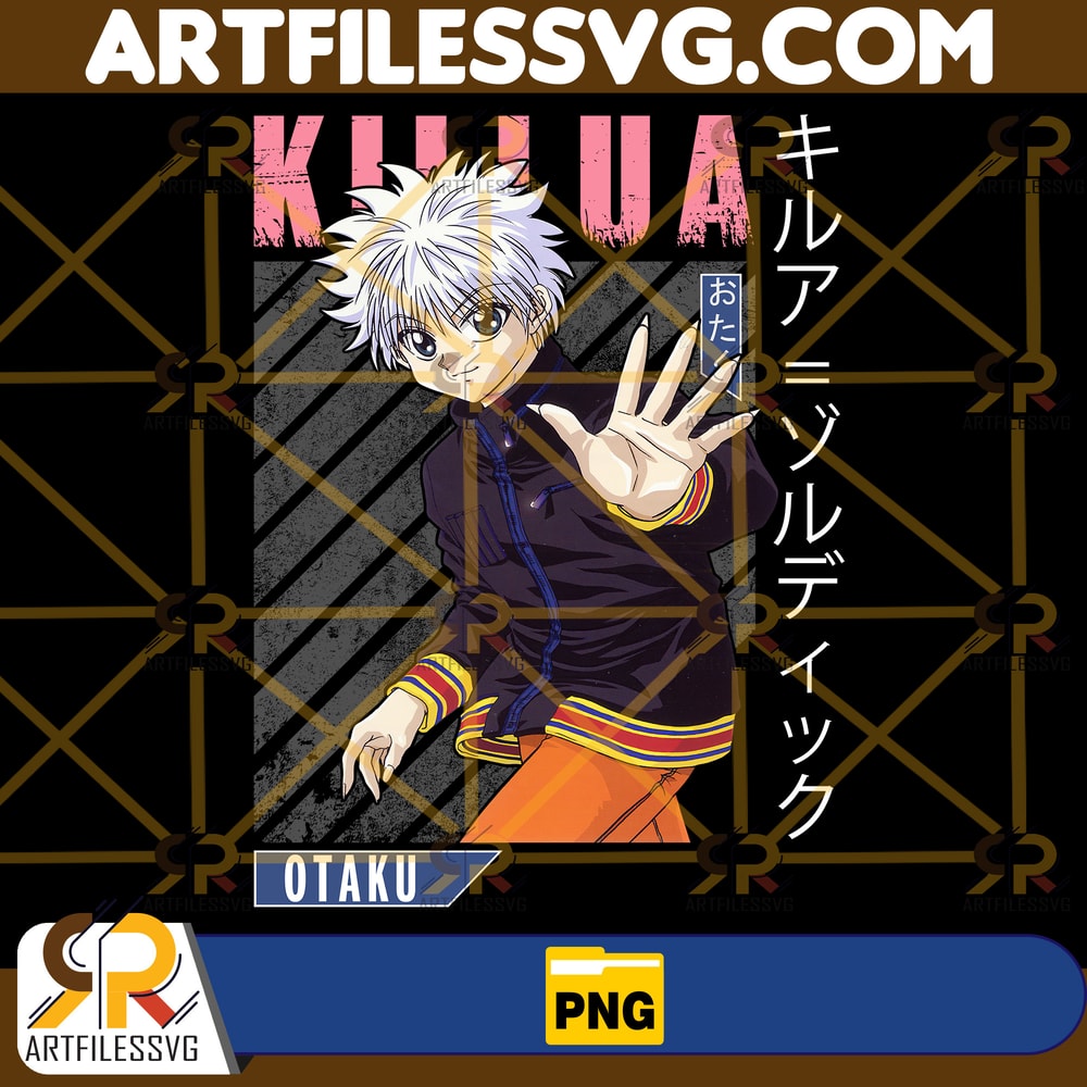 Killua Zoldyck Png, Anime Png, Japanese Png, Anime Silhouette Png, Anime Character, Anime Vector Files, Digital Download (8).jpg