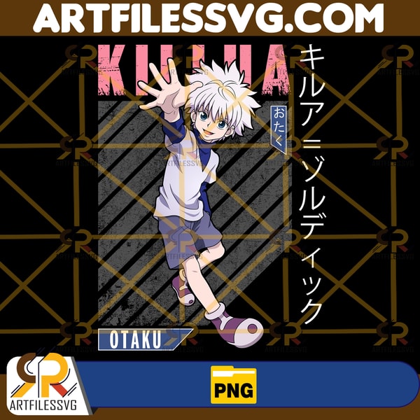 Killua Zoldyck Png, Anime Png, Japanese Png, Anime Silhouett | Inspire ...