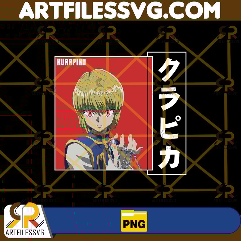 Kurapika Png, Anime Png, Japanese Png, Anime Silhouette Png, Anime Character, Anime Vector Files, Digital Download (3).jpg