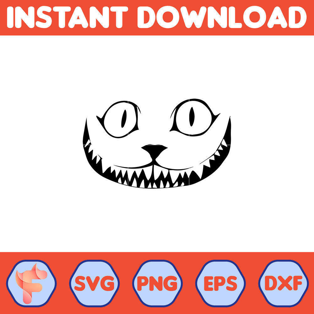 Alice in Wonderland SVG, Alice SVG, Princess svg, Alice in Wonderland Clipart, Alice in Wonderland cut file, Instant Download (16).jpg