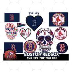 10 file boston redsox svg bundle