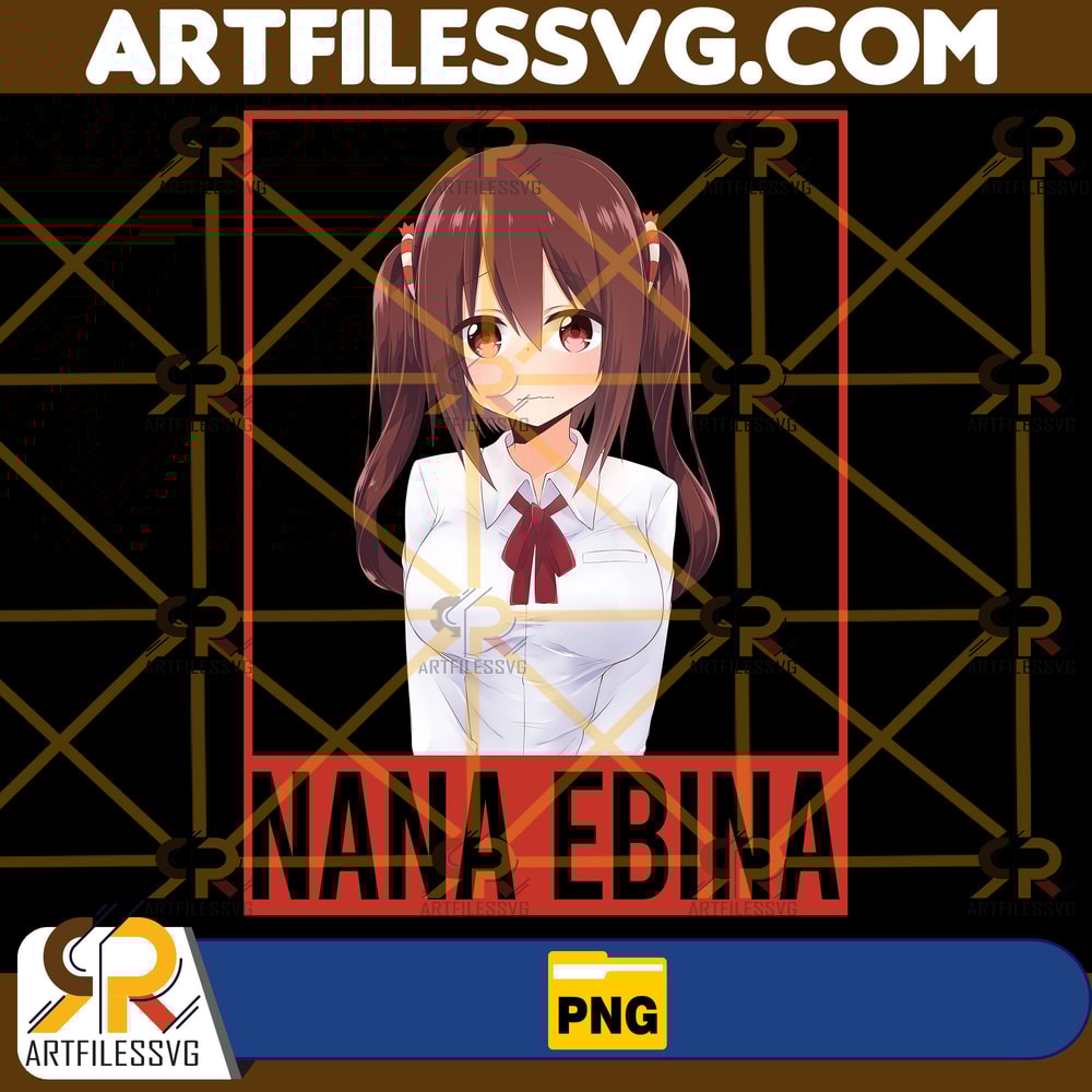 Nana Ebina Png, Anime Png, Japanese Png, Anime Silhouette Png, Anime Character, Anime Vector Files, Digital Download (1).jpg