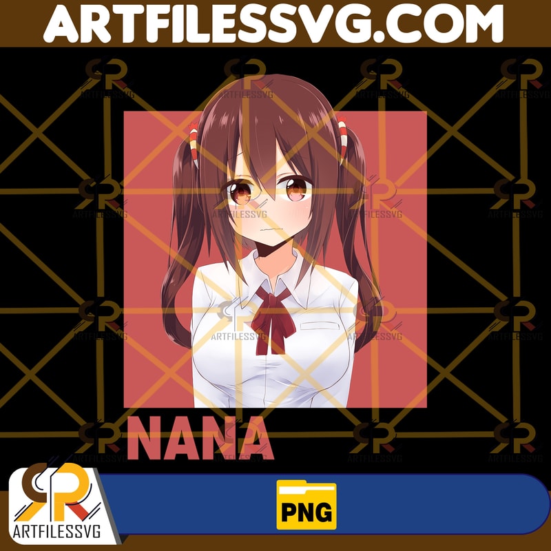 Nana Ebina Png, Anime Png, Japanese Png, Anime Silhouette Png, Anime Character, Anime Vector Files, Digital Download (2).jpg