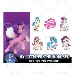 my little pony bundle svg, pony svg, unicorn svg